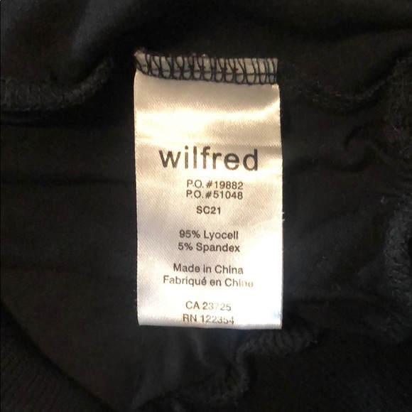 Aritzia Wilfred Black Short Dress - Picture 6 of 8